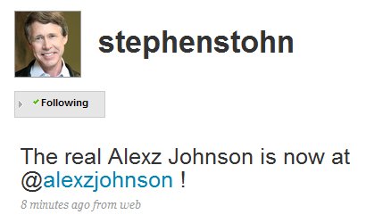 Stohn's Twitter Broadcast